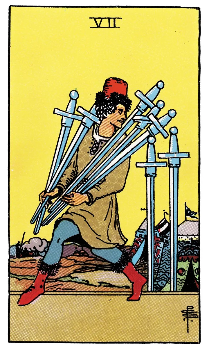 Siete de Espadas